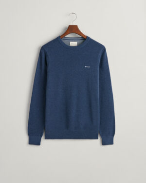 Gant D1. Cotton pique c-neck neule