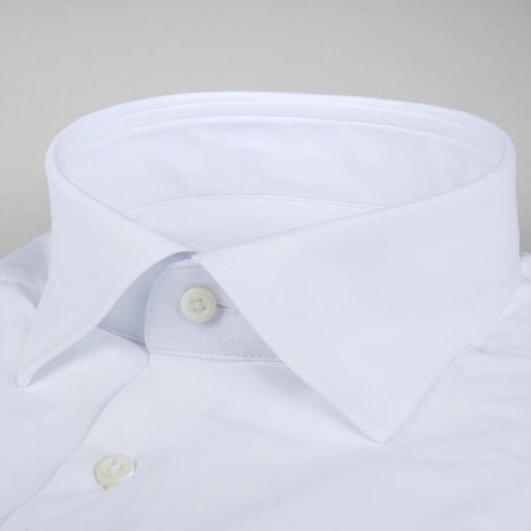 Stenströms Valkoinen Slimline Stretch-kauluspaita - Image 2