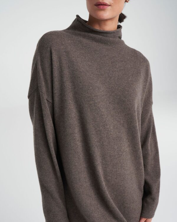 Holebrook Tora dress Dark Taupe - Image 2