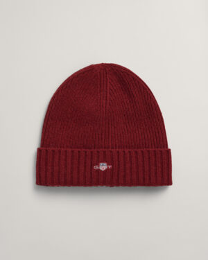 Gant unisex shield wool beanie