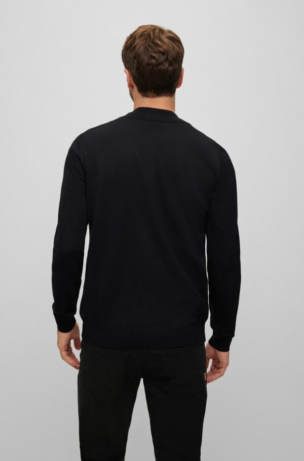 BOSS regular fit merinoneuletakki Balonso-L - Image 2