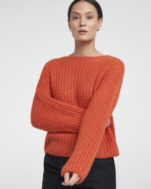 Holebrook kudottu villaneule Cajsa sweater