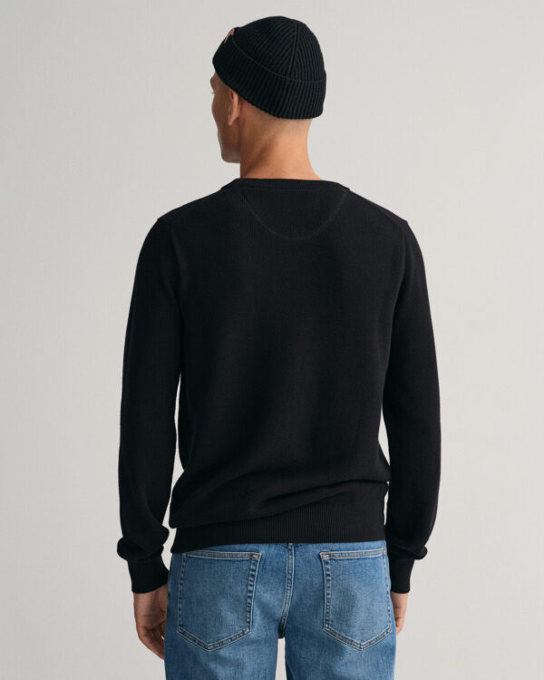 Gant D1. Cotton pique c-neck neule - Image 3