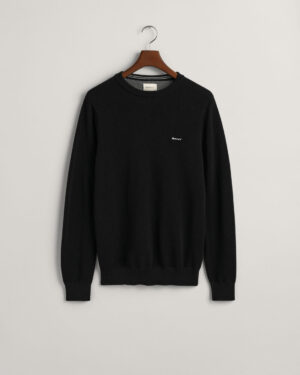 Gant D1. Cotton pique c-neck neule