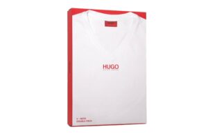 HUGO-V t-paitapakkaus valkoinen-musta