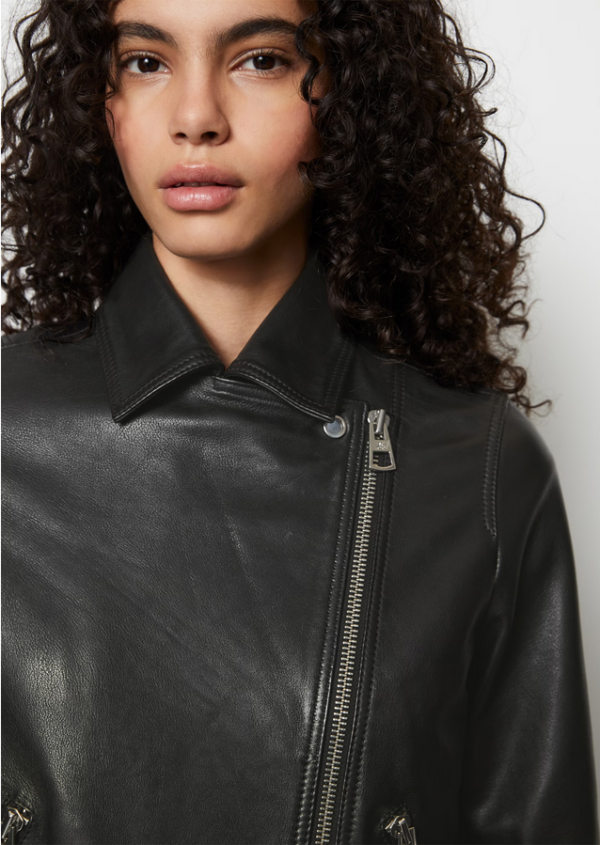 Marc O Polo Leather biker Jackets - Image 3