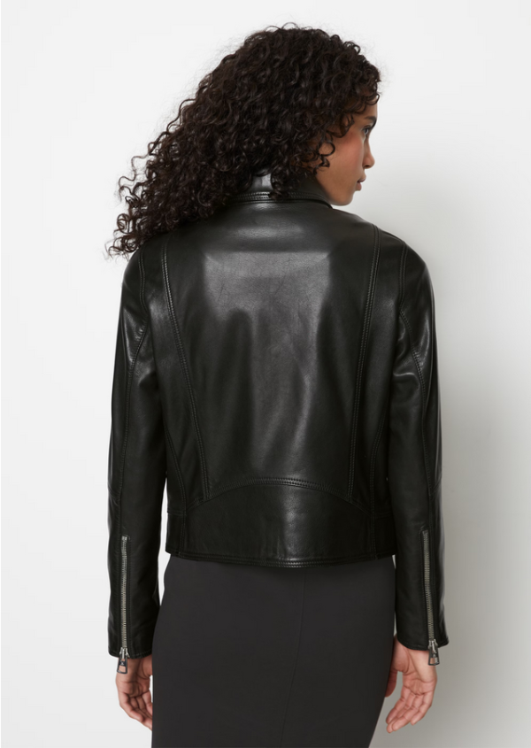 Marc O Polo Leather biker Jackets - Image 5