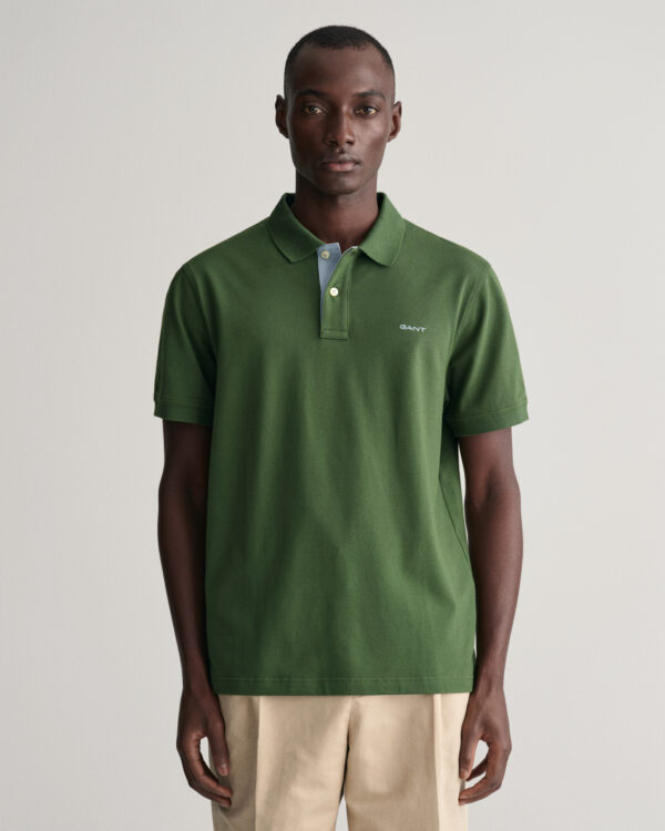 Gant pikeepaita contrast collar - Image 3