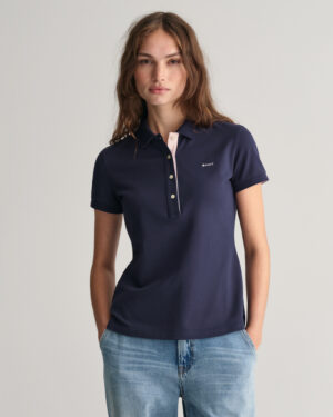 Gant naisten pikee, Contrast Collar