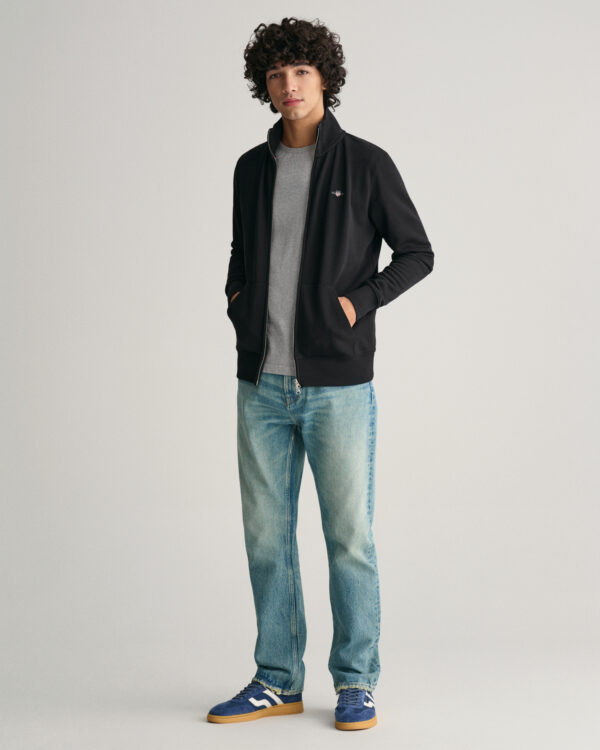Gant collegetakki reg shield full-zip sweat - Image 3