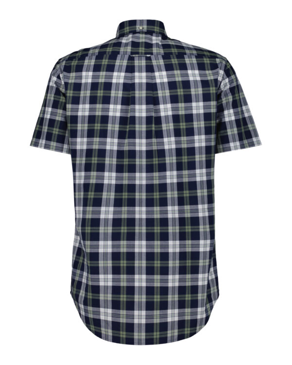 Gant kauluspaita Reg Poplin check ss shirt - Image 2