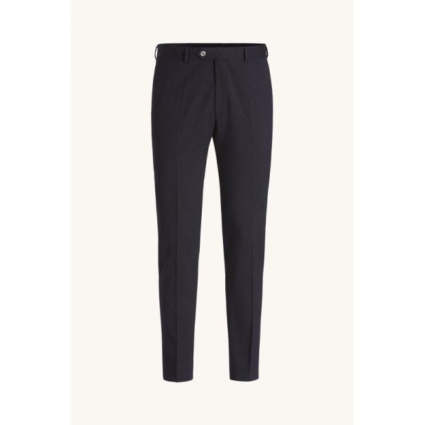 Oscar Jacobson denz trousers tummansininen puvunhousu - Image 3