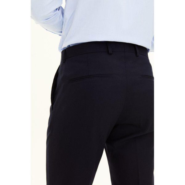 Oscar Jacobson denz trousers tummansininen puvunhousu - Image 6