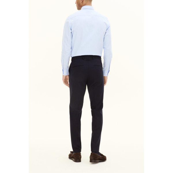 Oscar Jacobson denz trousers tummansininen puvunhousu - Image 2