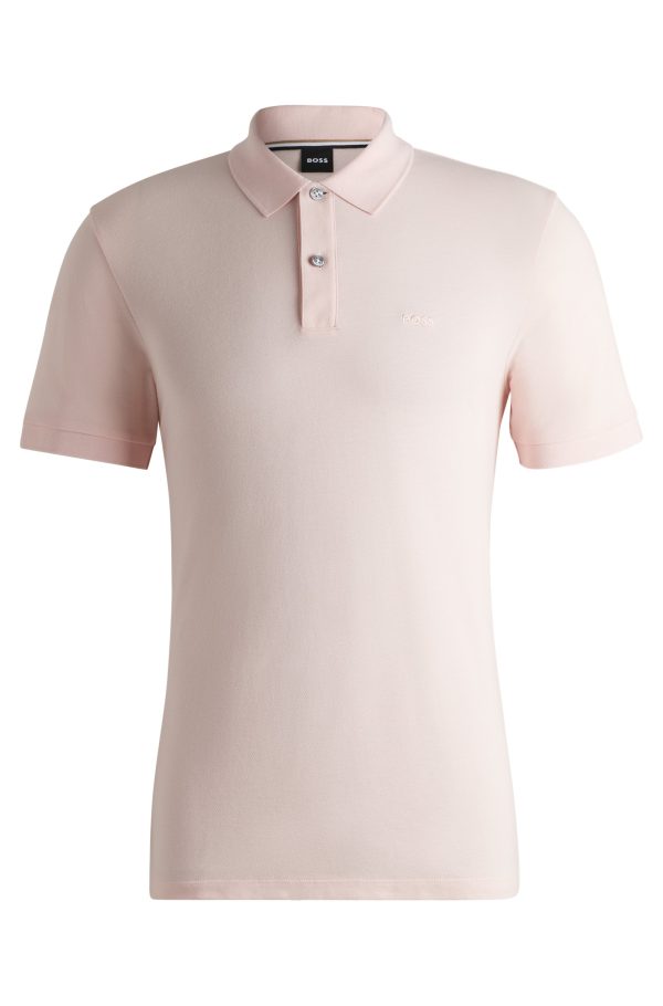 Boss pikeepaita Pallas light Pastel Pink
