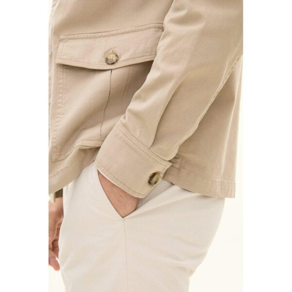 Safari shirt-jacket Oscar Jacobson beige - Image 2