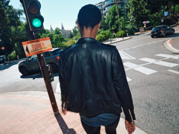 Naisten Biker-nahkatakki Mosmosh Mitchel leather jacket - Image 2
