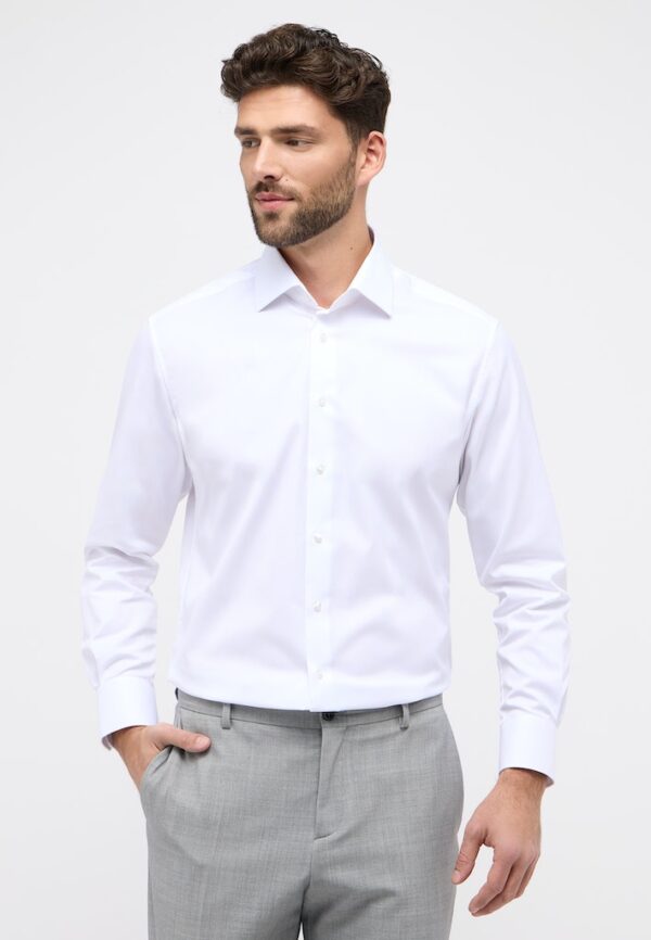 ETERNA valkoinen kauluspaita modern fit - Image 3