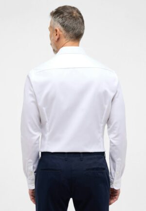 Valkoinen extra slim-fit kauluspaita ETERNA