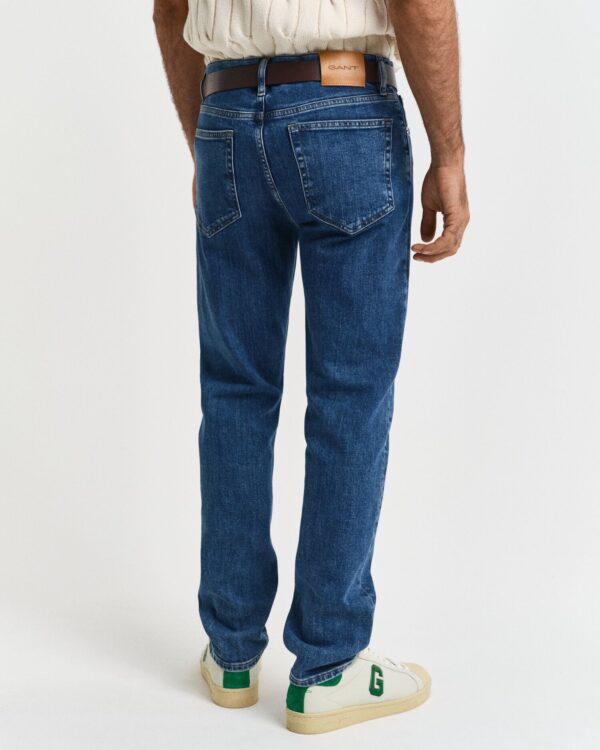 Regular fit farkku GANT Stretch washed blue - Image 2