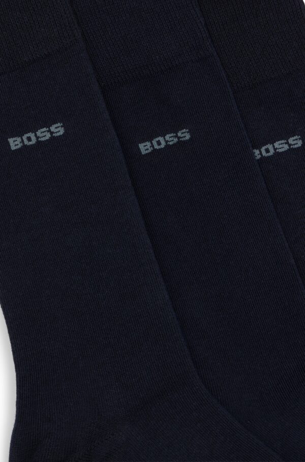 BOSS miesten siniset sukat 3 paria - Image 2