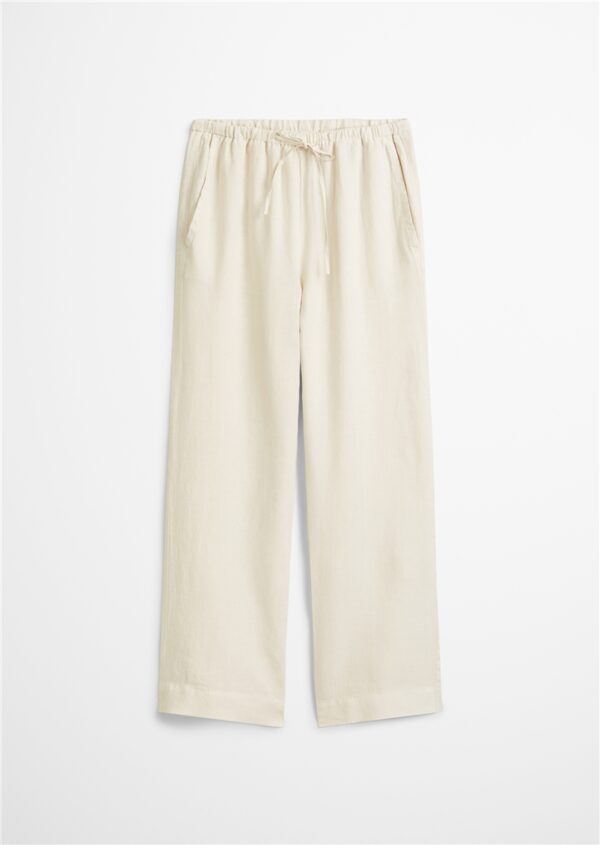 Marc O Polo Woven Pants pellavahousut - Image 4