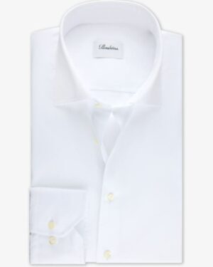 Valkoinen kauluspaita slim-fit Stenströms