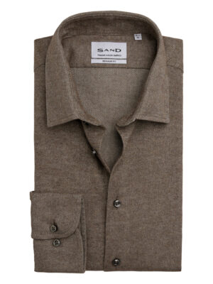 Sand kauluspaita ’State soft’ 8000 Modern fit