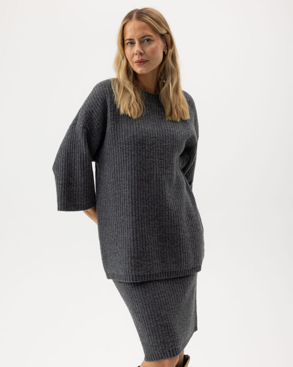 Holebrook Livia sweater neule harmaa - Image 3