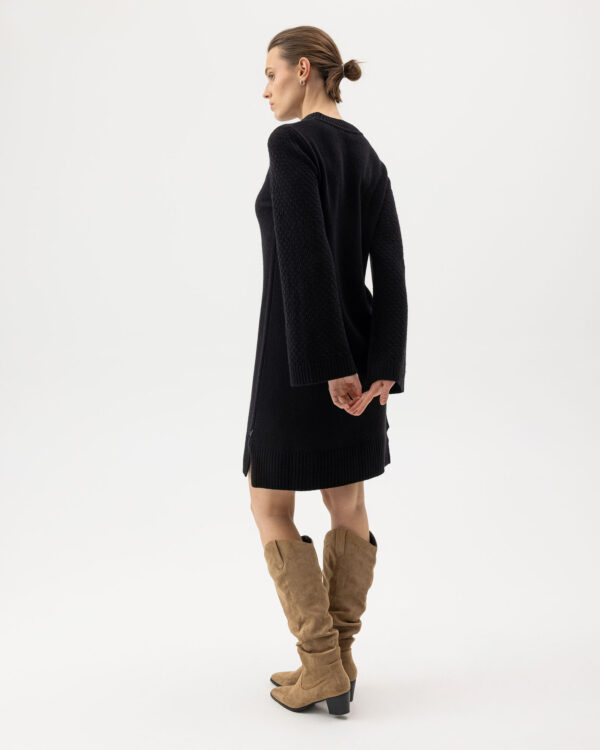 Holebrook Svea Dress neulemekko musta - Image 3