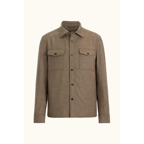 Flanellitakki Oscar Jacobson 'flanell shirt jacket