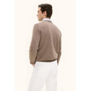 Oscar Jacobson ’Valter Roundneck’ Beige