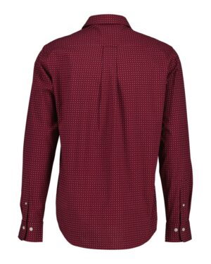 GANT Reg micro print shirt 604 blumped red