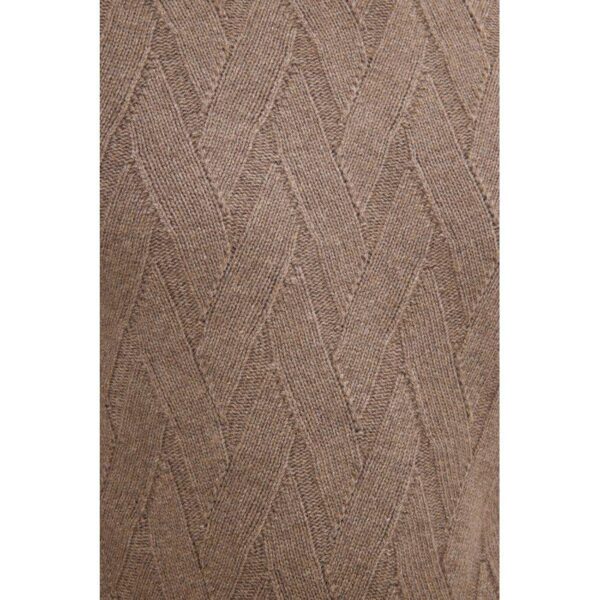 Oscar Jacobson Aston Roundneck' ruskea - Image 3